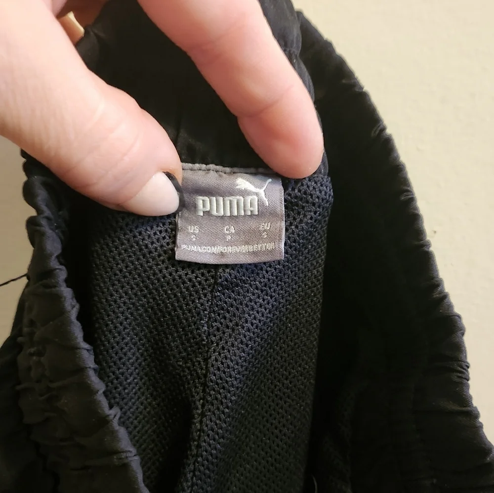 Puma Black Jogger Pants Womens Small - Picture 6 of 8